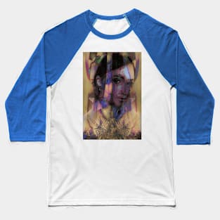 Weird, fantasy like, guy. Colorful and desaturated, soft. Baseball T-Shirt